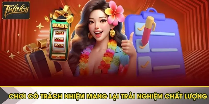 Chơi có trách nhiệm mang lại trải nghiệm chất lượng